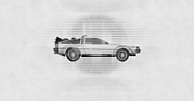 Фотообои в стиле ретро Factura GEOMETRY BACK TO THE FUTURE 8